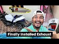 Akrapovic Exhaust Install Kardiye | Nabeel Afridi Vlogs