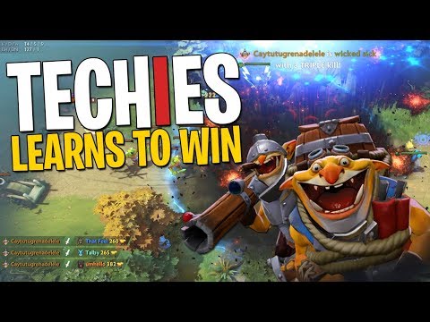 Techies Learns to Win...Again - DotA 2 Full Match
