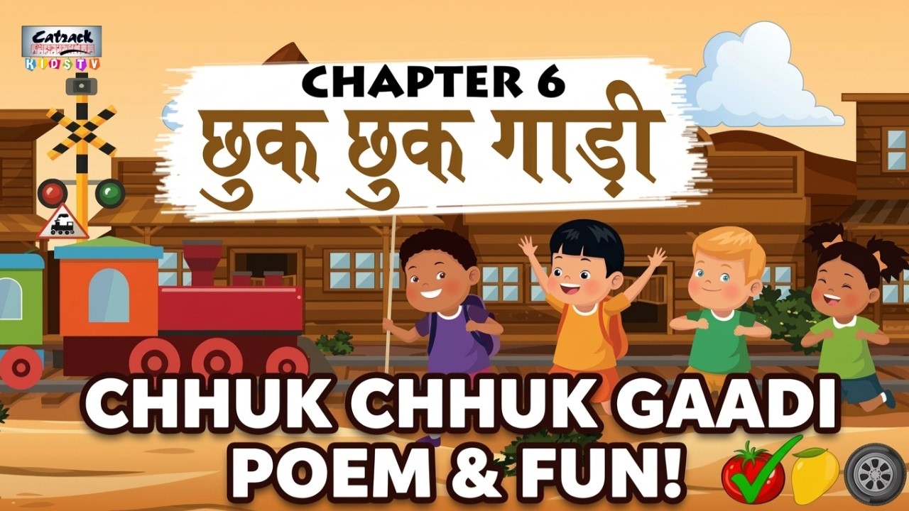 Watch video छुक छुक गाड़ी | Chuk Chuk Gaadi | Class 1 Hindi - Chapter 6 - CBSE Syllabus | Catrack Kids TV Now छुक छुक गाड़ी | Chuk Chuk Gaadi | Class 1 Hindi - Chapter 6 - CBSE Syllabus | Catrack Kids TV