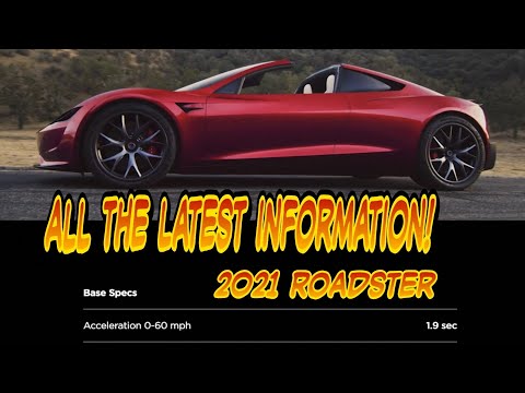 2021 Tesla Roadster performance specs and review. Auto Vlog 1