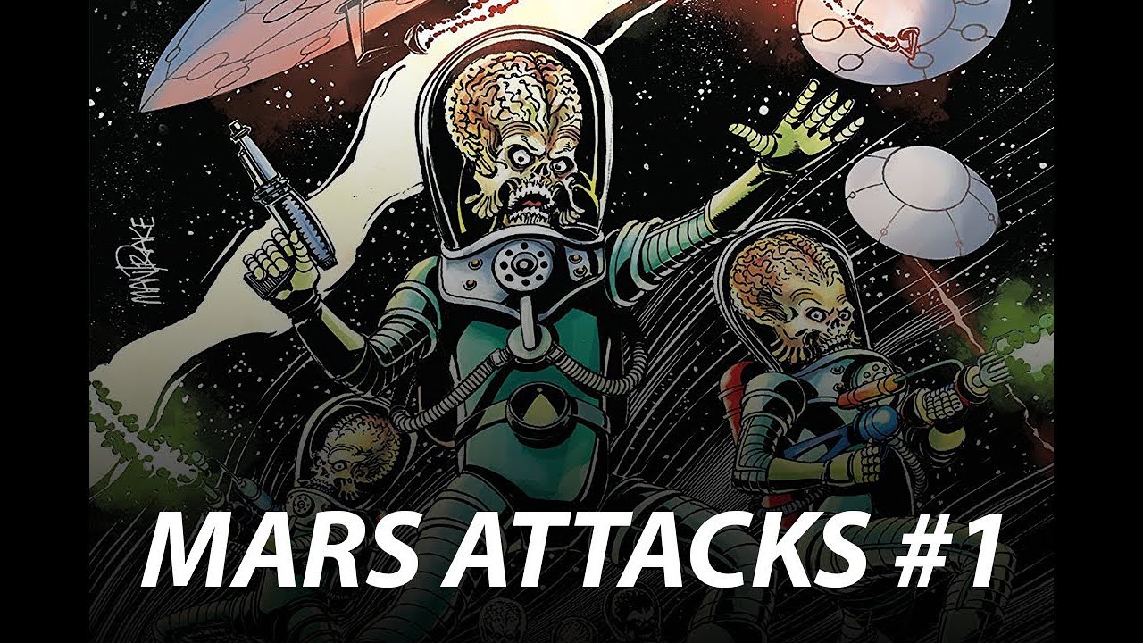 Mars Attacks #1 is Hilarious | Dynamite Comic Book Review | The Brazen Bull