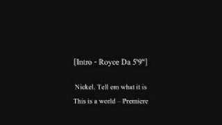 Royce Da 5'9 - Second Place Lyrics + Download