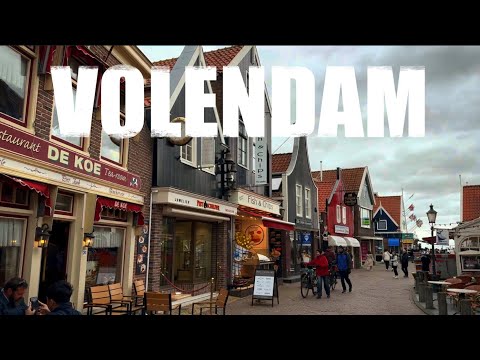 VOLENDAM Netherlands 🇳🇱 | Walking Tour of Volendam | Volendam Travel Guide