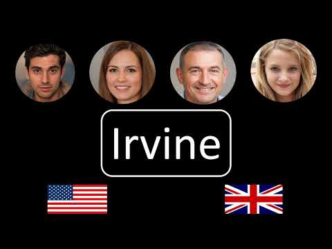 How to pronounce Irvine