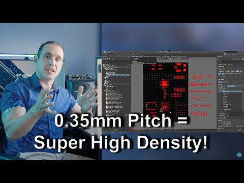 0.35mm BGA Fanout Demo in Altium - Zach Answer's Viewer Questions
