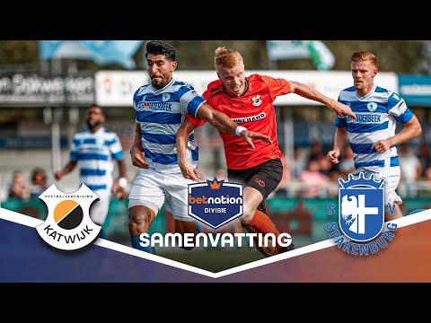 Verrassing op De Krom❓🤔 | VV Katwijk vs. SV Spakenburg | Samenvatting Betnation Divisie 23/24