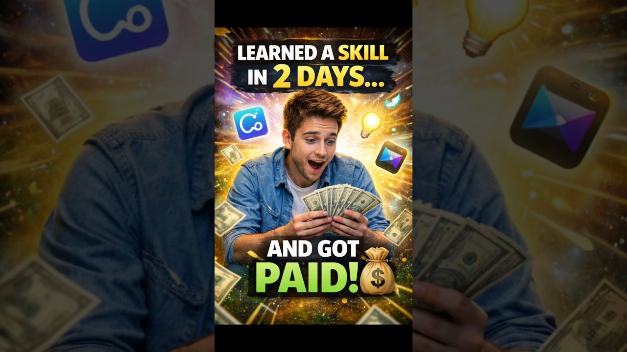 He Learned a Skill in 2 Days… And Got Paid 😳