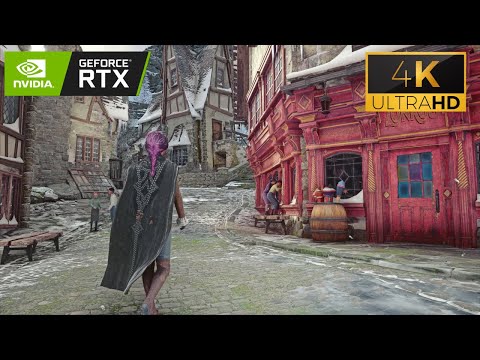 [4K RTX4090] Hogwarts Legacy looks real with these magical graphics!
