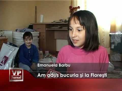 Am adus bucuria si la Floresti