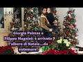 Giorgia Palmas E Filippo Magnini È Arrivato L Albero Di Natale Da Sistemare