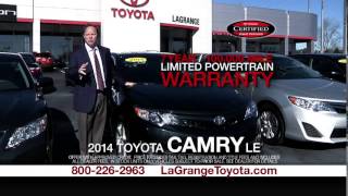 preview picture of video 'January Certified Camry Deals at LaGrange Toyota'