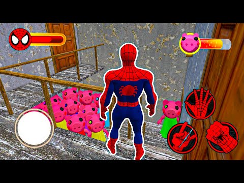 Playing as EVERYONE Mix Family Horror: Squid Game Doll Army vs Spider Baby Team in Granny House