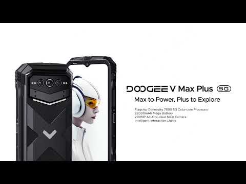 Смартфон Doogee V Max Plus 16/512GB Pewter Gray