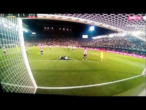 Bakambu gol villareal vs athletic bilbao 2-1