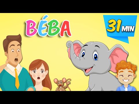 TÁTO MÁMO V KOMOŘE JE MYŠ / Kočka leze dírou / Skákal pes a další písničky pro malé děti - 31 minut