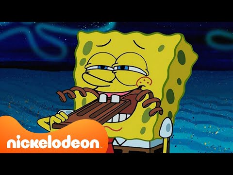 Bob Esponja | Bob Esponja Vende Chocolate 🍫 + ¡Los Momentos Culinarios Más Icónicos! | Nickelodeon