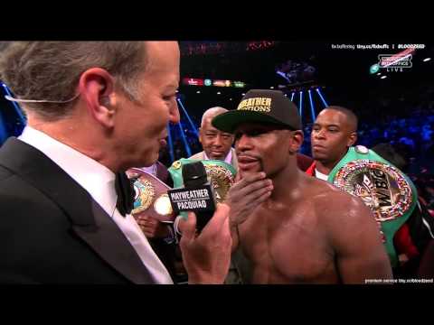Mayweather vs Pacquiao Post Fight Interview in HD