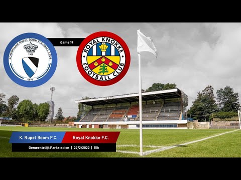Samenvatting K. Rupel Boom F.C. (0) - (1) R. Knokke F.C.
