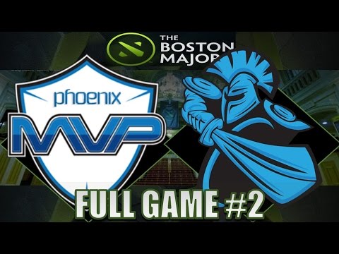 MVP Phoenix VS Newbee #2 | Boston Major | Dota 2 Full Game 7.14