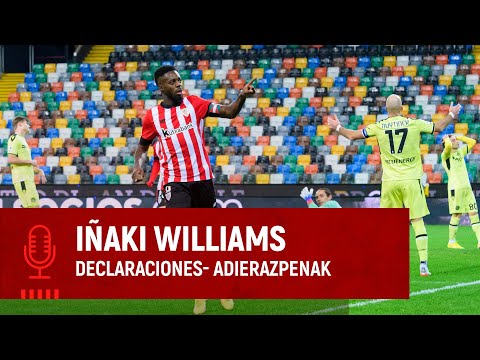 Imagen de portada del video 🎙️ Iñaki Williams | post Udinese Calcio 0-1 Athletic Club | Lagunartekoa