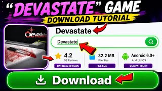 Devastate Game Download Tutorial | How to Download & Install Devastate