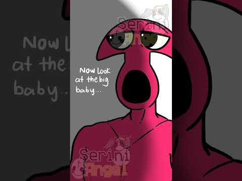 Look At The Little Flumbo 🔵 - Garten Of Banban //#gartenofbanban8#shorts#animation