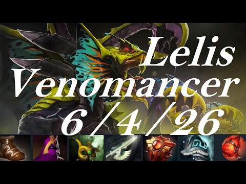 Lelis Venomancer - laning:good, fight:hard - QCY vs Infamous game1 -The Great American Rivalry dota2