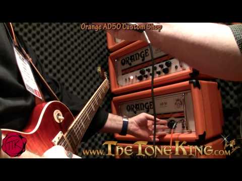Orange Custom Shop AD50 Amp + PPC412C Vintage Celestion 30 Cab. NEW image 8