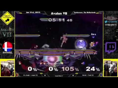Avalon VII - LLL.Jeapie + reaper vs Amsah + Faab - SSBM Doubles Grand Final