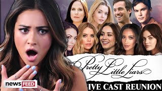 All The TEA Spilled During 'PLL' Reunion! video