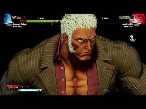 SFV -  Neokyo2k's Rank Match Of The Day w/ tommy2step
