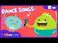 Floor Is Lava Bear Hunt Freeze Dance More 15min Dance Compilation The Kiboomers Kids Songs