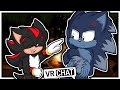 Movie Sonic The Werehog Meets Movie Shadow In VR CHAT