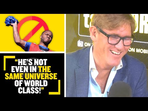 "NOT EVEN IN THE SAME UNIVERSE!"🤣🌎 Simon Jordan says Raheem sterling is no where near world class