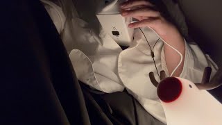 【ASMR】心音、お腹の音✖囁き（認知シャッフル睡眠法）Heartbeat and Stomach Sounds/Whispering(Cognitive shuffle for sleep）