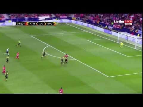 GOL! Atletico Madrid 2-0 Sporting CP (Antoine Griezmann 40')