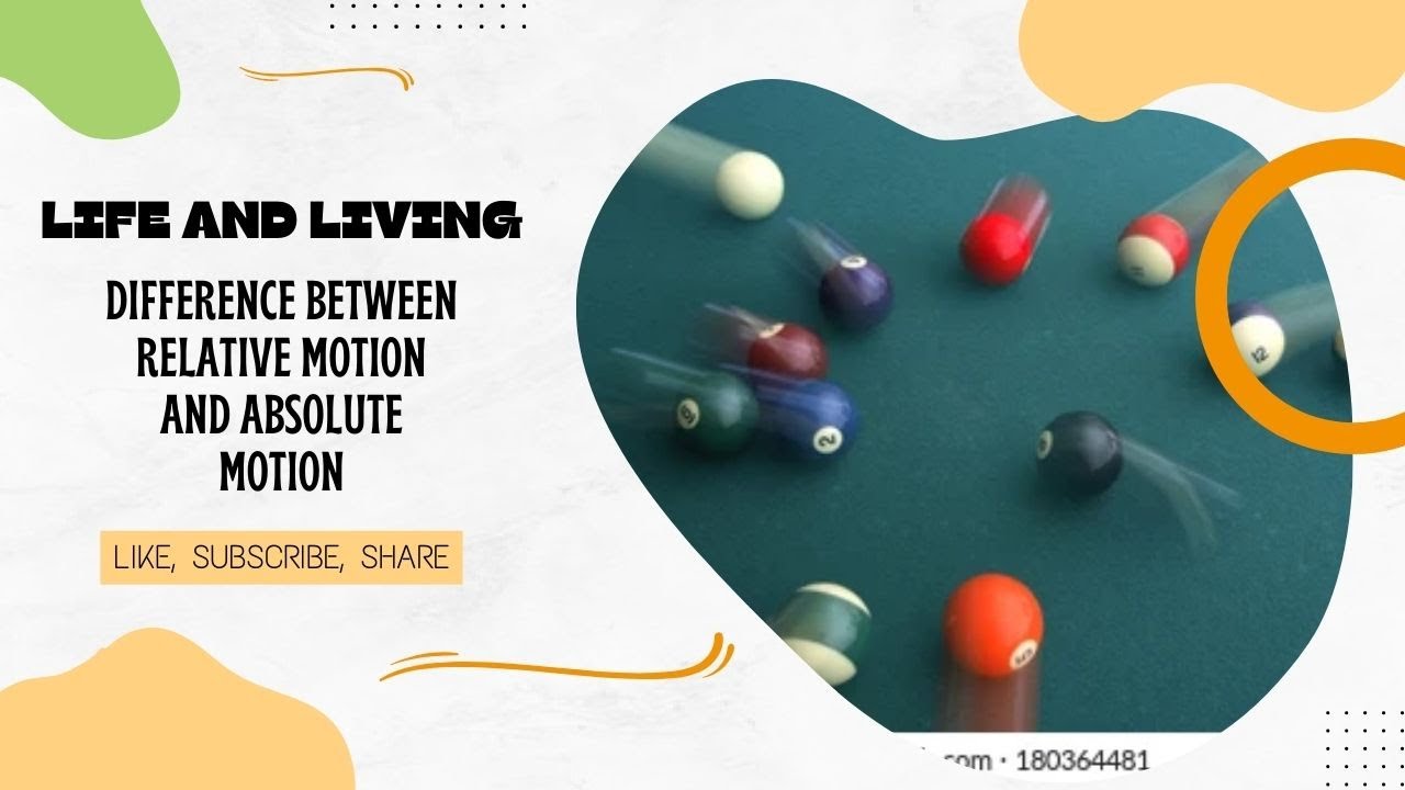 Absolute vs Relative Motion: What's the Difference and Why Do You Care?