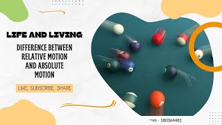 Absolute vs Relative Motion: What's the Difference and Why Do You Care?