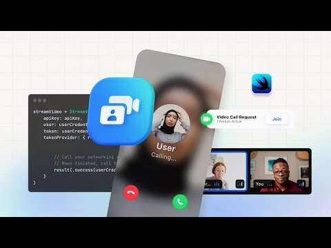 Build a Great iOS Video Calling App With SwiftUI and Stream Video thumbnail