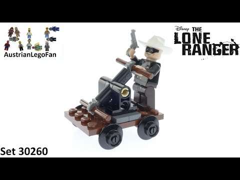 Vidéo LEGO The Lone Ranger 30260 : Lone Ranger's Pump Car (Polybag)