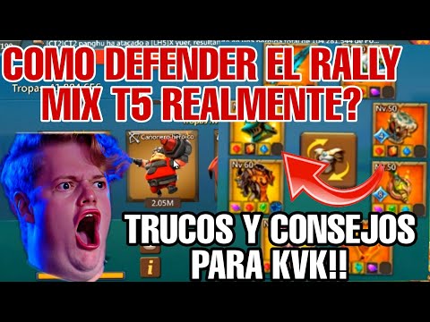 Improve your Rally Mix defense - tips and tricks for all KVK players - Lords Mobile