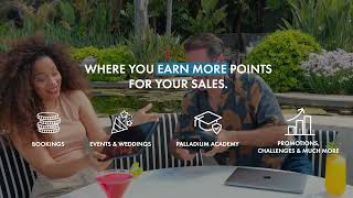 Palladium PRO: the loyalty program for travel agents, event organizers and wedding planners.