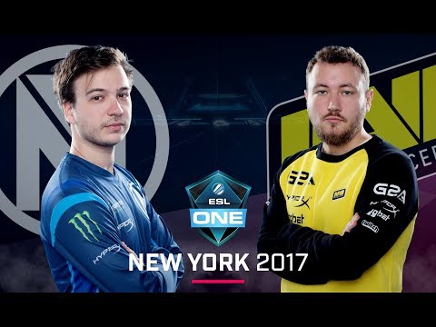 CS:GO - EnVyUs vs. Na'Vi [Cbble] Map 2 - Group A Elimination - ESL One New York 2017
