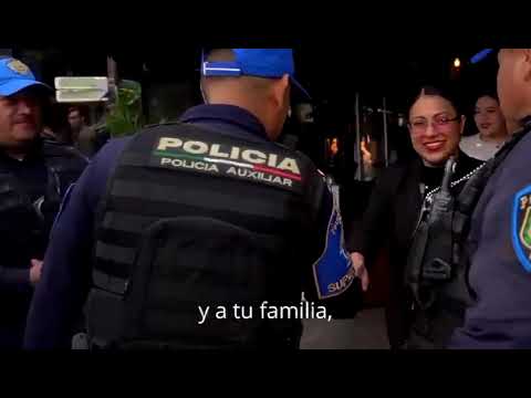 La #PolicíaAuxiliar realiza recorridos de vigilancia en la colonia #Polanco por #ElBuenFin-