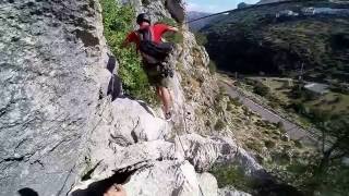 preview picture of video 'FERRATA BENAOJÁN JUNIO 2014'