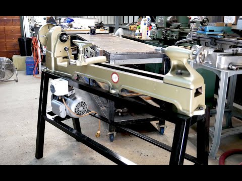 Vintage Woodfast Lathe - Restoration - Forme Industrious
