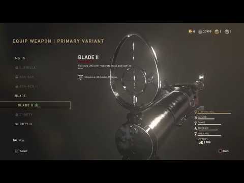 Cod ww2 dlc gun "blade 2'' heroic