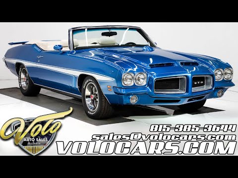 1972 Pontiac GTO (CC-1613495) for sale in Volo, Illinois