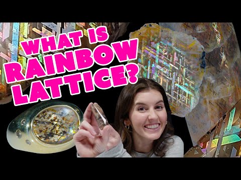 Unboxing Rainbow Lattice | What is this Gemstone?