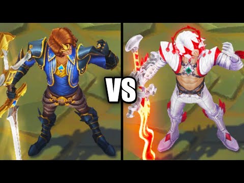 King Viego VS Pentakill Viego Skins Comparison (League of Legends)
